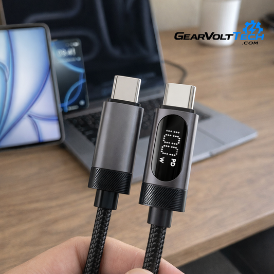 Essager Digital Dispaly USB C Cable For iPhone14 13 12 11 Pro Max PD 29W Fast Charging Type C To Lighting Cable For iPad Macbook