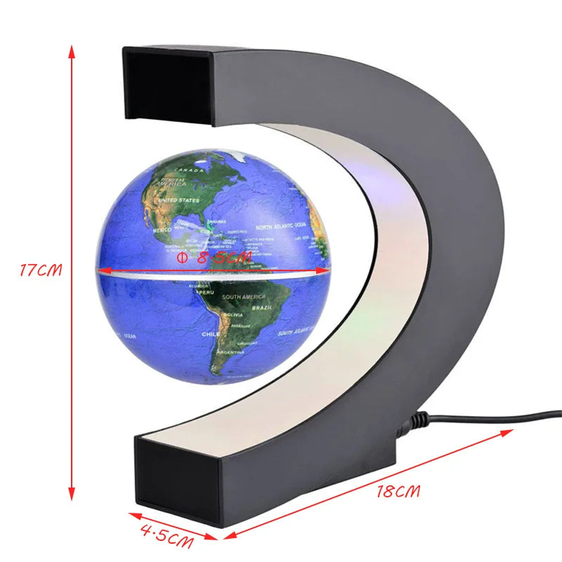 Lampe à lévitation boule lampes pour Globe brillant lévitation magnétique Led veilleuse flottante nouveauté veilleuse noël
