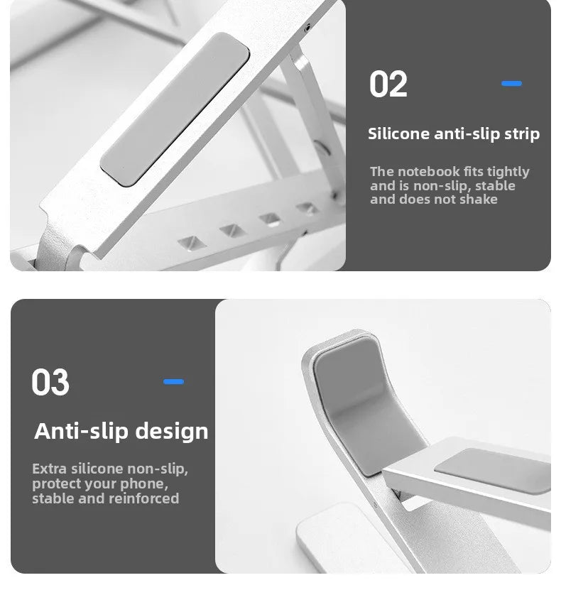 Support Laptop Aluminium Réglable