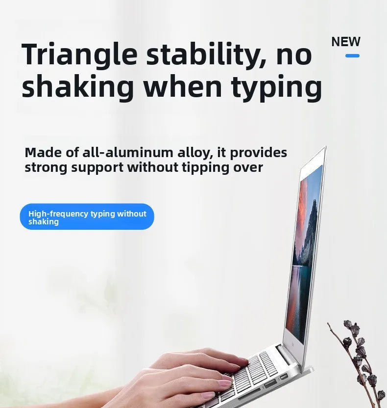Support Laptop Aluminium Réglable