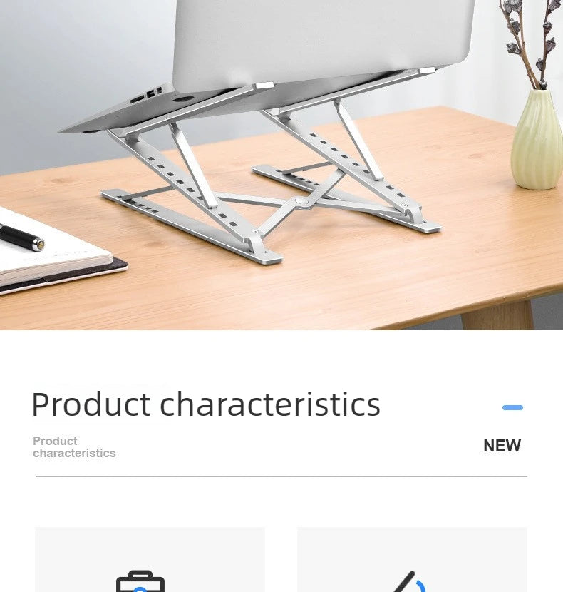 Support Laptop Aluminium Réglable