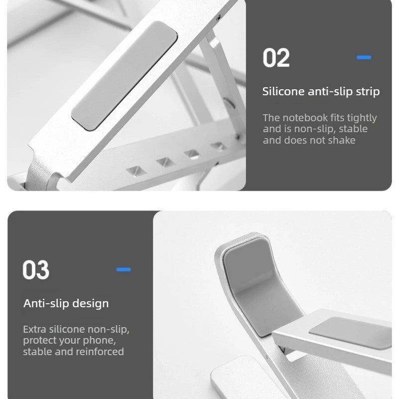 Support Laptop Aluminium Réglable