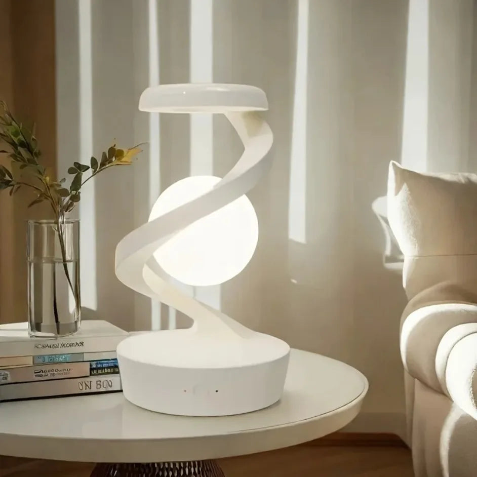 Lampe Sphère Flottante RGB 3D – Charge Sans Fil Intégrée & Effet Lévitation Magnétique