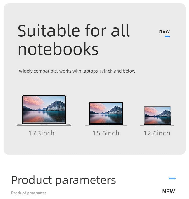 Support Laptop Aluminium Réglable